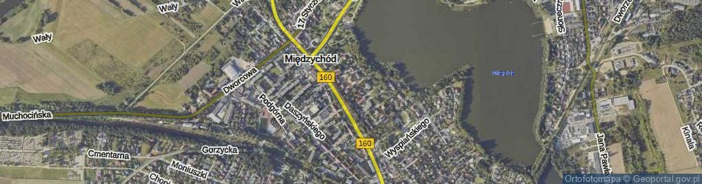 Zdjęcie satelitarne Chramca Andrzeja ul.