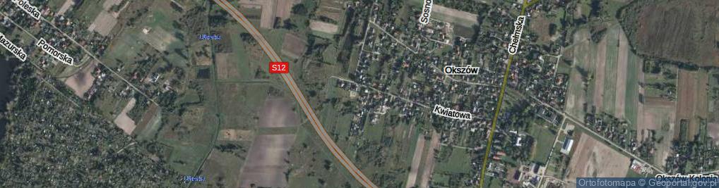 Zdjęcie satelitarne Chabrowa ul.