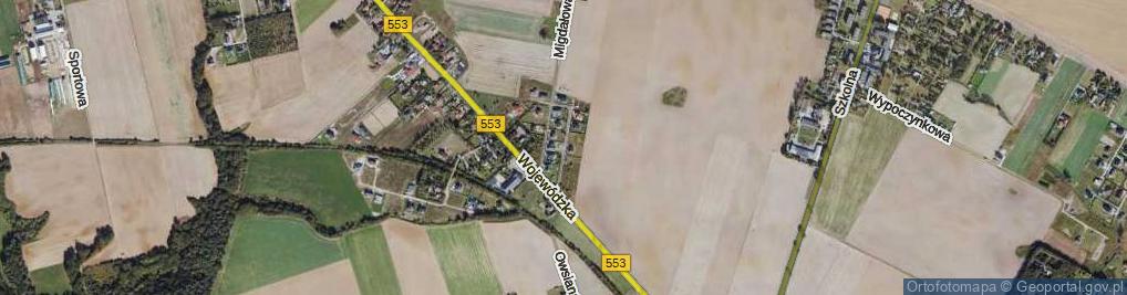 Zdjęcie satelitarne Chmielna ul.