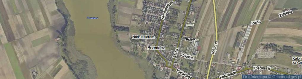 Zdjęcie satelitarne Chłodna ul.