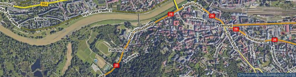 Zdjęcie satelitarne Chopina Fryderyka ul.