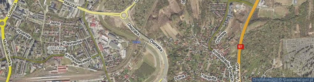 Zdjęcie satelitarne Chłędowskiego Kazimierza ul.