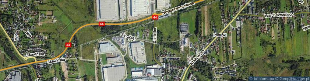 Zdjęcie satelitarne Chmielka Stanisława ul.