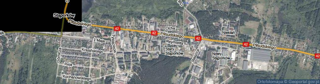 Zdjęcie satelitarne Chopina Fryderyka ul.