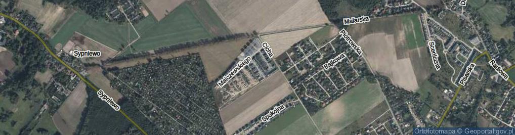 Zdjęcie satelitarne Chełmońskiego Józefa ul.