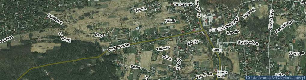 Zdjęcie satelitarne Chrzanowska ul.