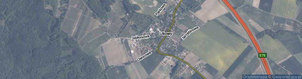 Zdjęcie satelitarne Chmielna ul.