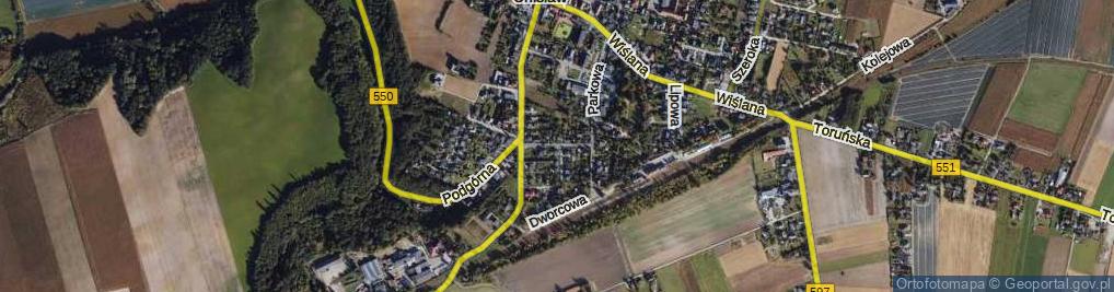 Zdjęcie satelitarne Chopina Fryderyka ul.