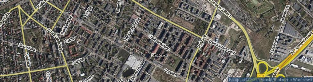 Zdjęcie satelitarne Chełmońskiego Józefa ul.