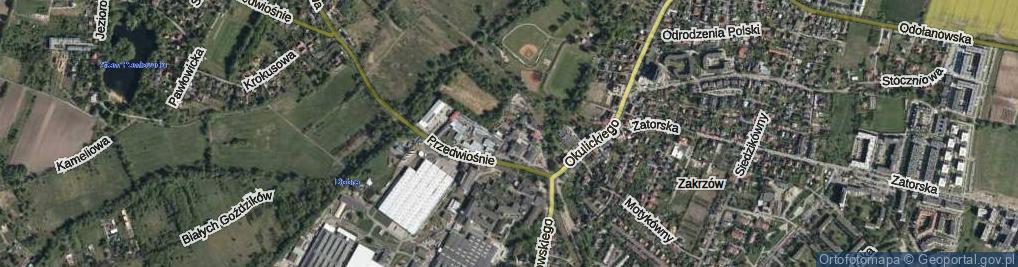 Zdjęcie satelitarne Chmielna ul.