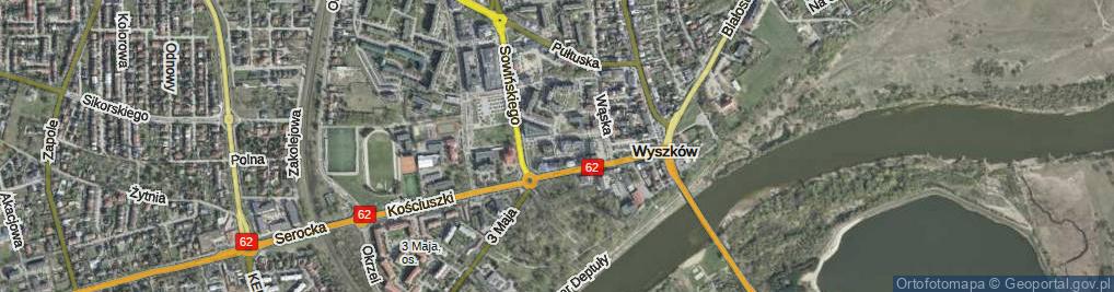 Zdjęcie satelitarne Chopina Fryderyka ul.