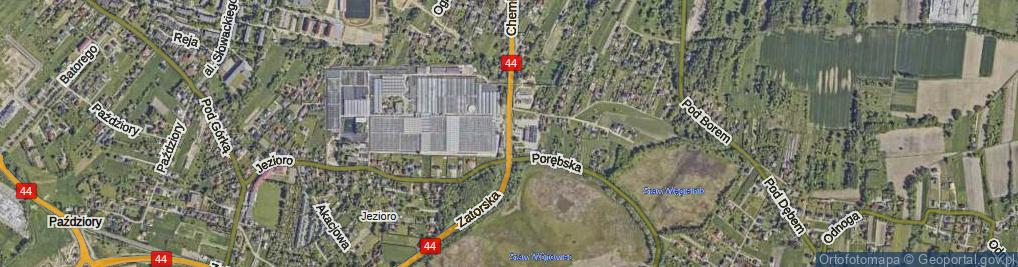 Zdjęcie satelitarne Chemików ul.