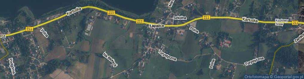Zdjęcie satelitarne Chmieleńska ul.