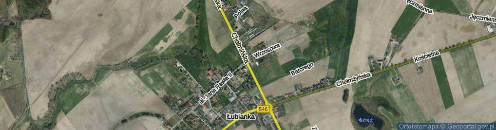 Zdjęcie satelitarne Chełmińska ul.