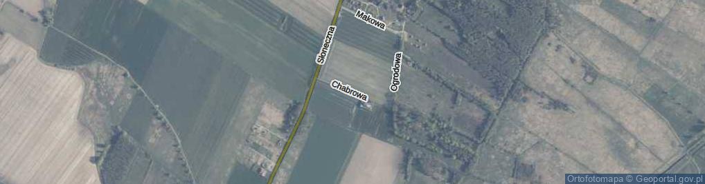 Zdjęcie satelitarne Chabrowa ul.
