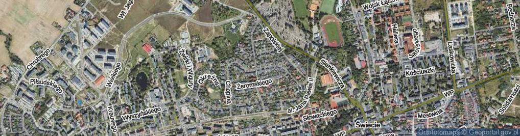 Zdjęcie satelitarne Chopina Fryderyka ul.