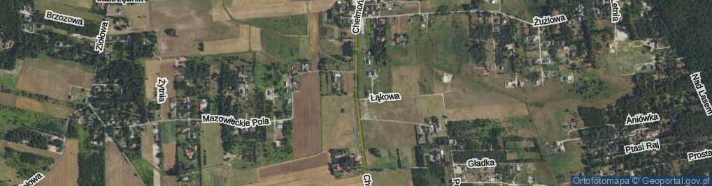 Zdjęcie satelitarne Chełmońskiego ul.