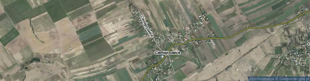 Zdjęcie satelitarne Ciemięrzowice ul.