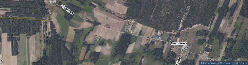 Zdjęcie satelitarne Ciemniewo ul.