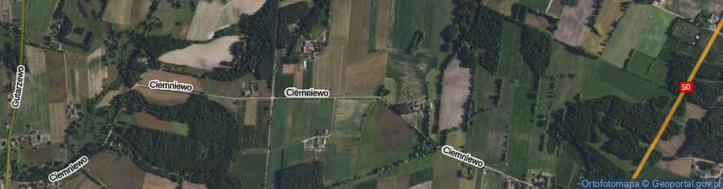 Zdjęcie satelitarne Ciemniewo ul.