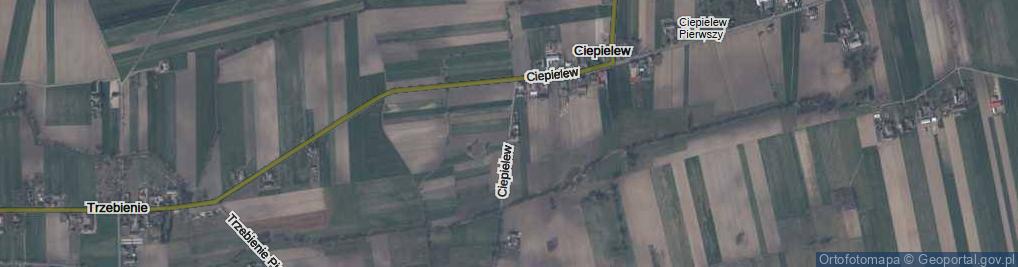 Zdjęcie satelitarne Ciepielew ul.