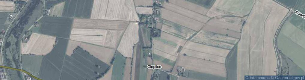 Zdjęcie satelitarne Cieplice ul.