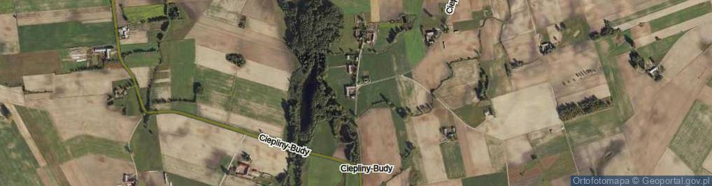 Zdjęcie satelitarne Ciepliny-Budy ul.