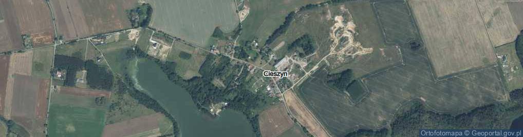 Zdjęcie satelitarne Cieszyn ul.