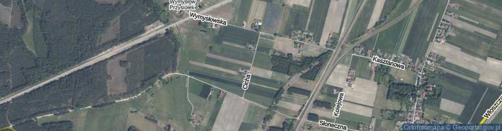 Zdjęcie satelitarne Cicha ul.