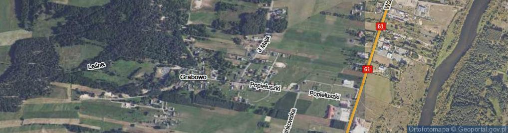 Zdjęcie satelitarne Cicha ul.