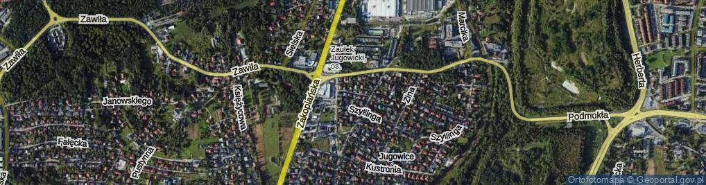 Zdjęcie satelitarne Ciepła ul.