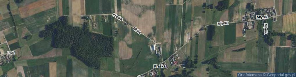 Zdjęcie satelitarne Cicha ul.