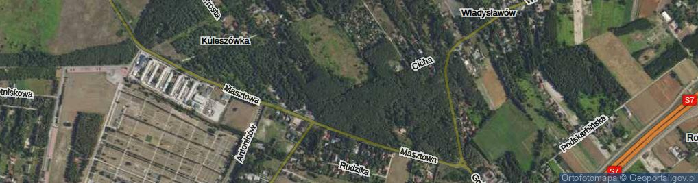 Zdjęcie satelitarne Cicha ul.