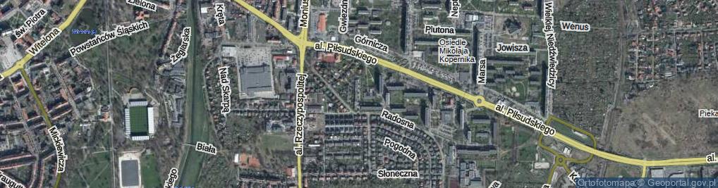 Zdjęcie satelitarne Ciołkowskiego Konstantego ul.
