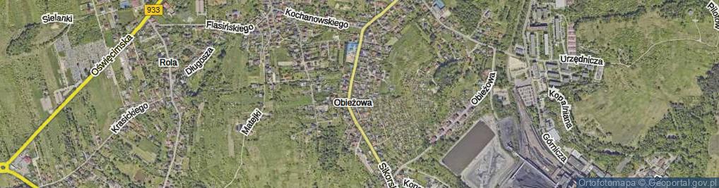 Zdjęcie satelitarne Ciepła ul.