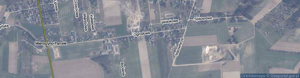 Zdjęcie satelitarne Cicha ul.
