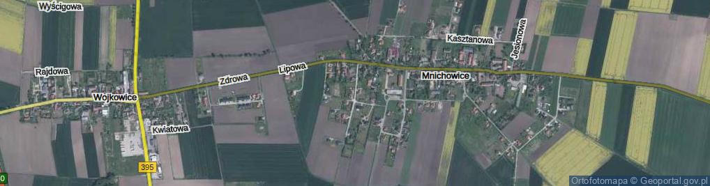 Zdjęcie satelitarne Cisowa ul.