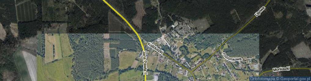 Zdjęcie satelitarne Cicha ul.