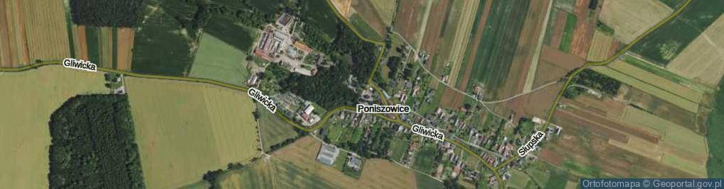 Zdjęcie satelitarne Cicha ul.