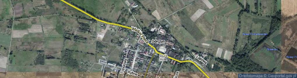 Zdjęcie satelitarne Cicha ul.