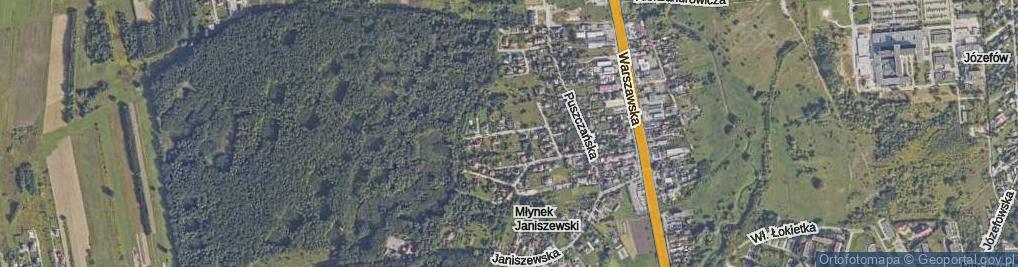 Zdjęcie satelitarne Cichawy Franciszka ul.