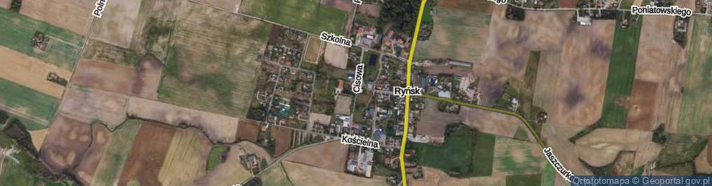 Zdjęcie satelitarne Cisowa ul.