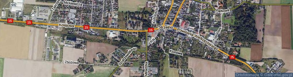 Zdjęcie satelitarne Cieślewicza Jakuba, dr. ul.