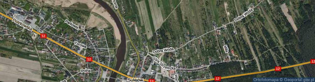 Zdjęcie satelitarne Cicha ul.