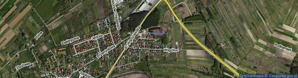 Zdjęcie satelitarne Cichy Kącik ul.