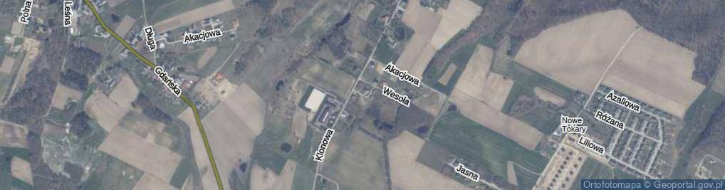 Zdjęcie satelitarne Cicha ul.