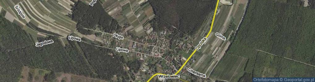 Zdjęcie satelitarne Cicha ul.