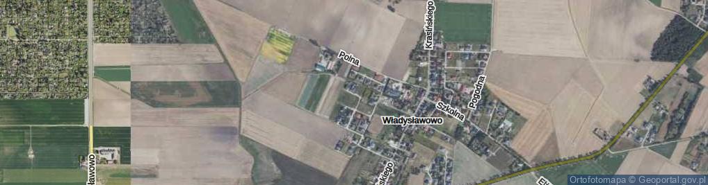 Zdjęcie satelitarne Cicha ul.