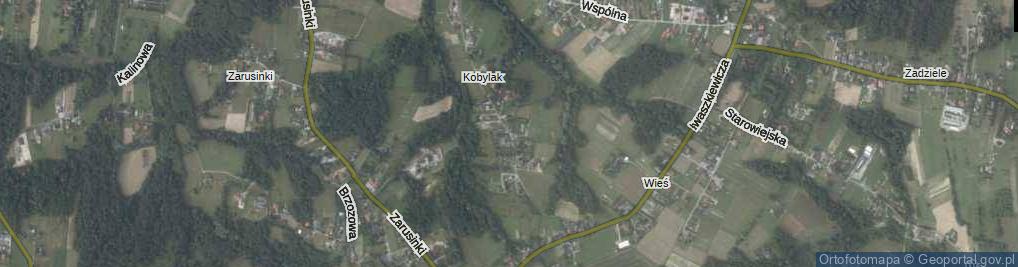 Zdjęcie satelitarne Cichy Kącik ul.