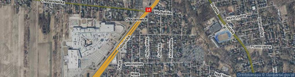 Zdjęcie satelitarne Ciechocińska ul.